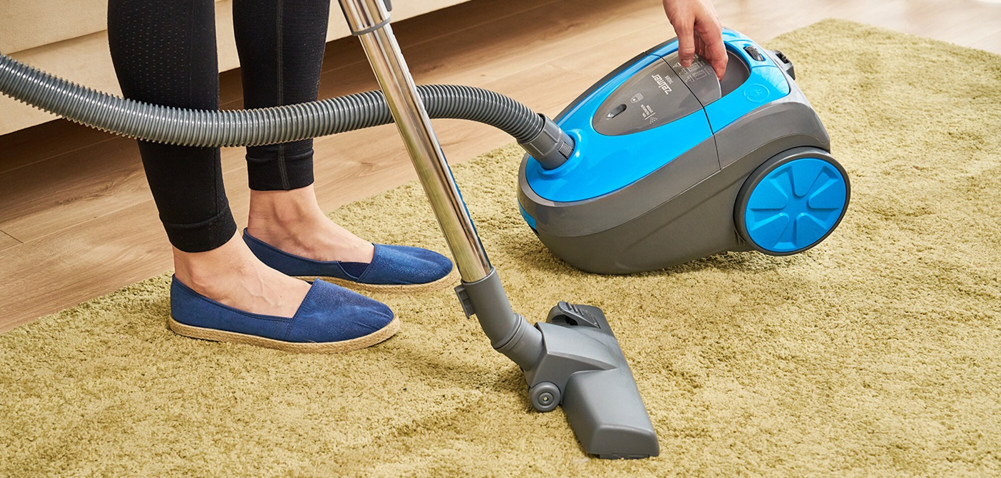 Odkurzacz z workiem ZELMER ZVC262 Tadek Niebieski