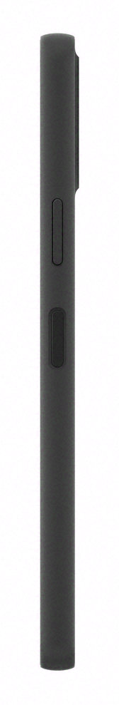 Widok z boku ciemnego telefonu z przyciskami.