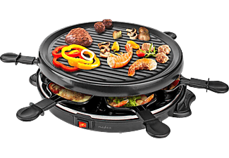 NEDIS FCRA210FBK6 Gourmet / Raclette sütőszett, 6 személyes, kerek