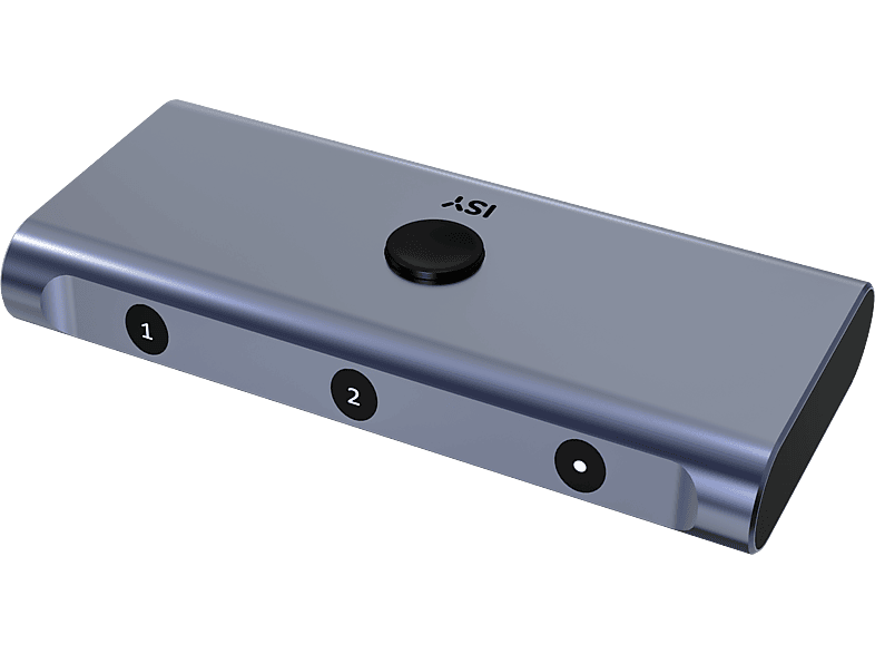 Thumbnail - ISY IHD-9200 2-in-1 HDMI Switcher, Silber