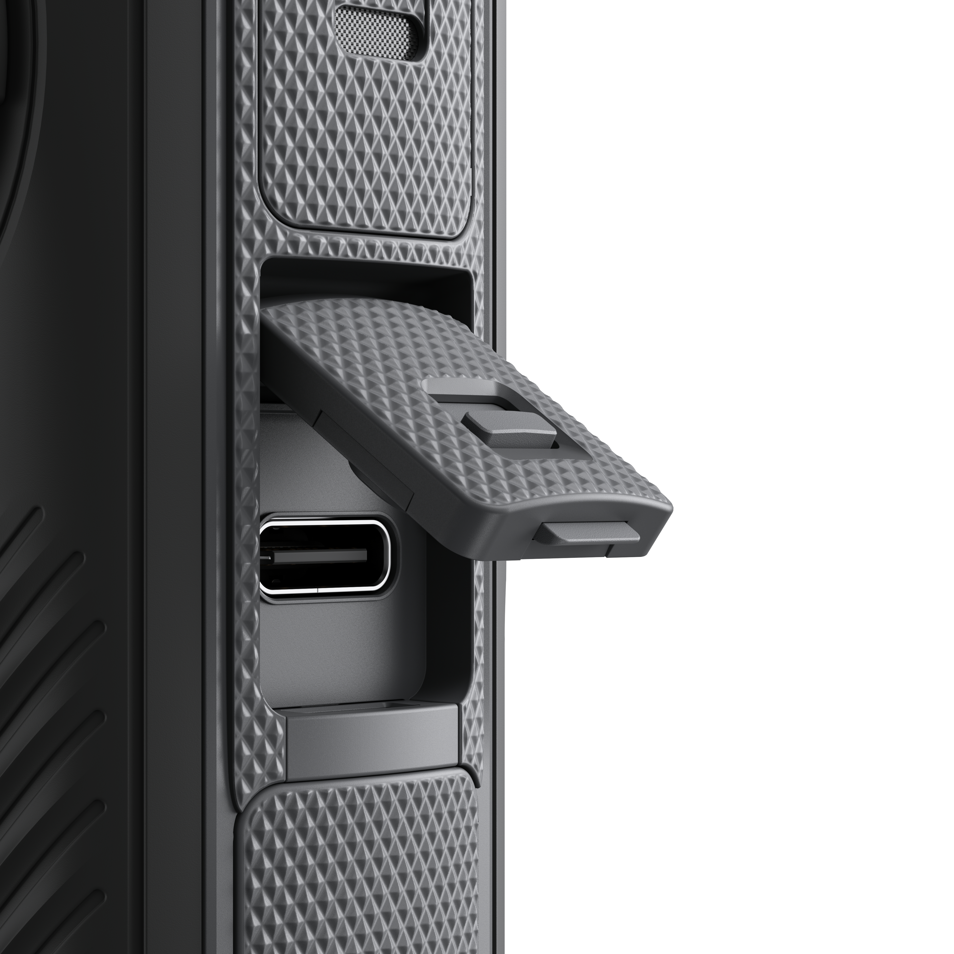 INSTA360 X4 USB Cover, Ersatzabdeckung, Schwarz