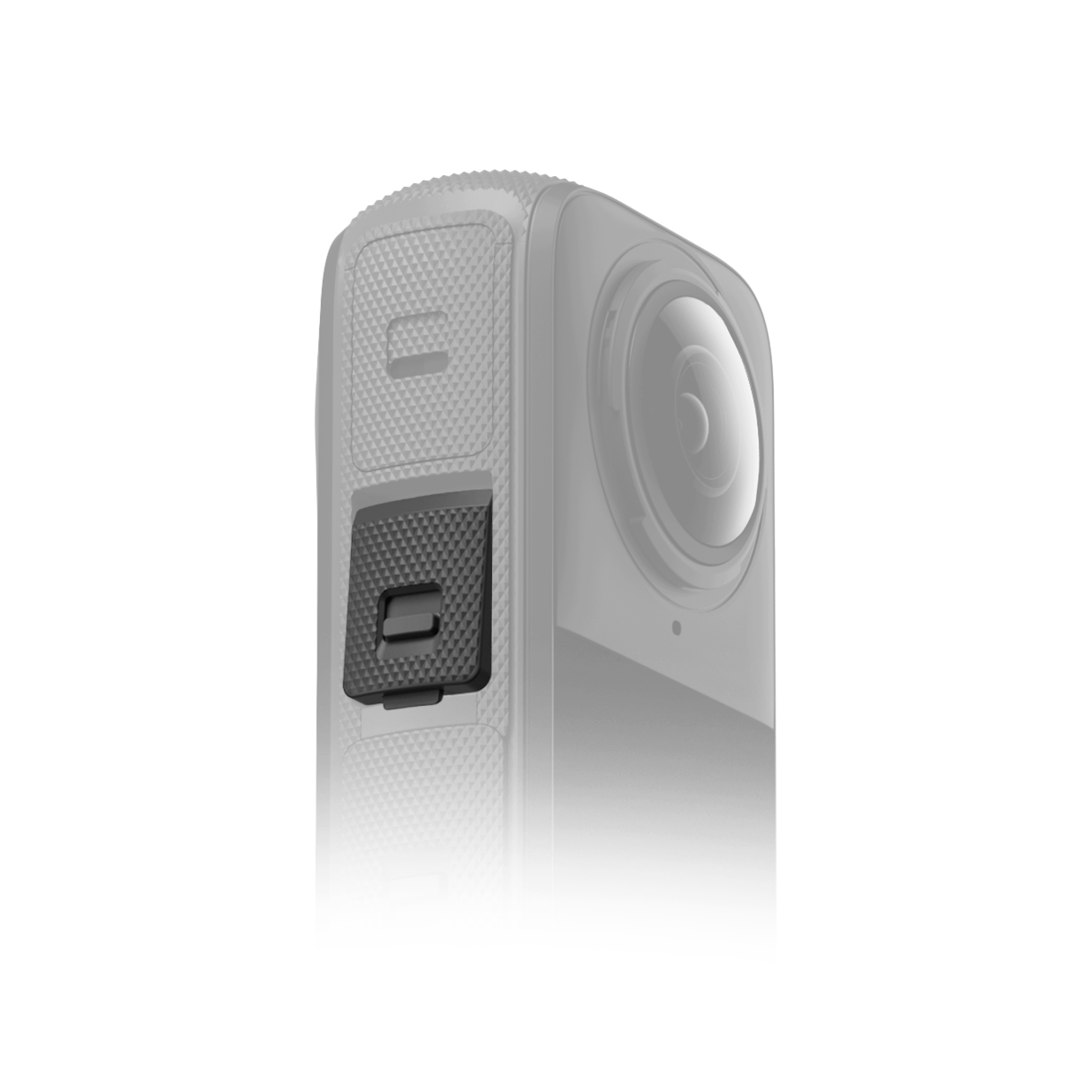 INSTA360 X4 USB Cover, Ersatzabdeckung, Schwarz