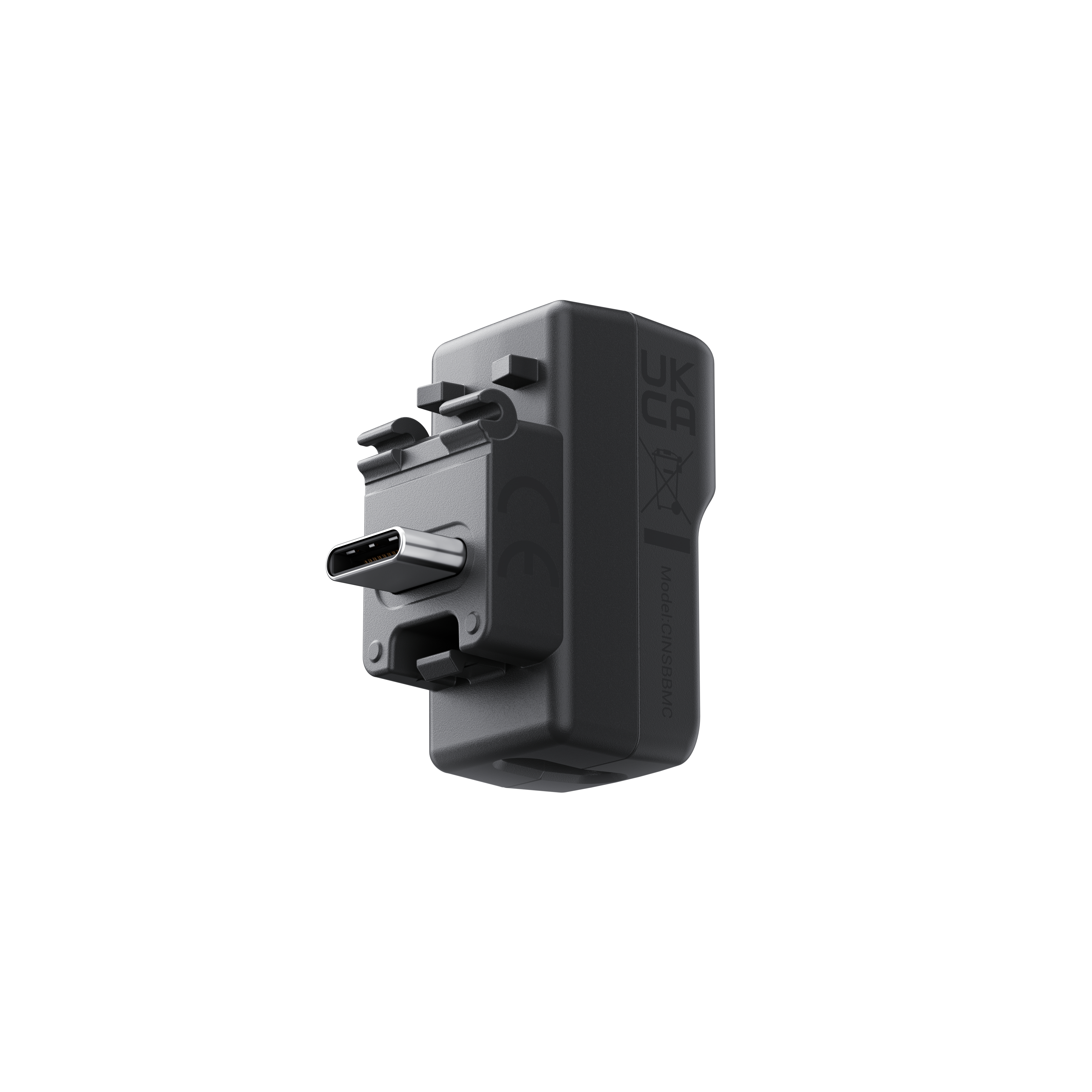 INSTA360 X4 Mic Adapter, Kamera Mikrofon, Schwarz
