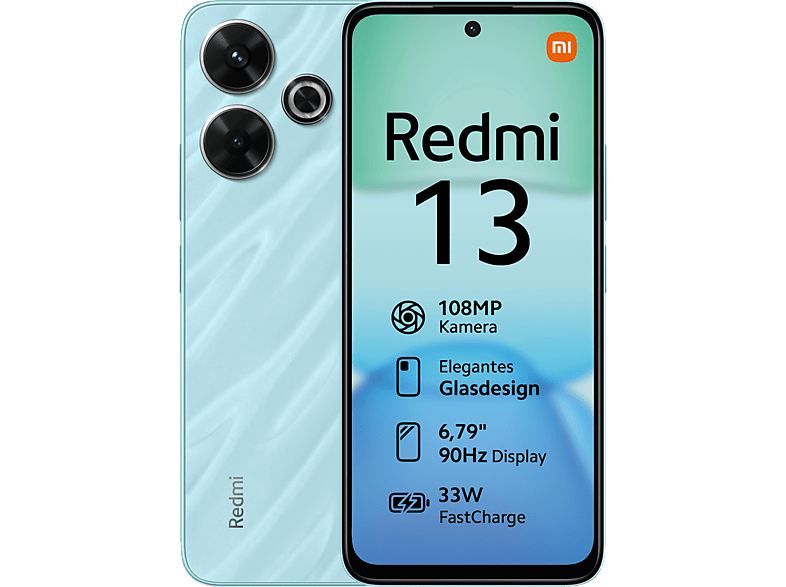 XIAOMI Redmi 13 128 GB Ocean Blue Dual SIM Smartphone | 128 - Ocean ...