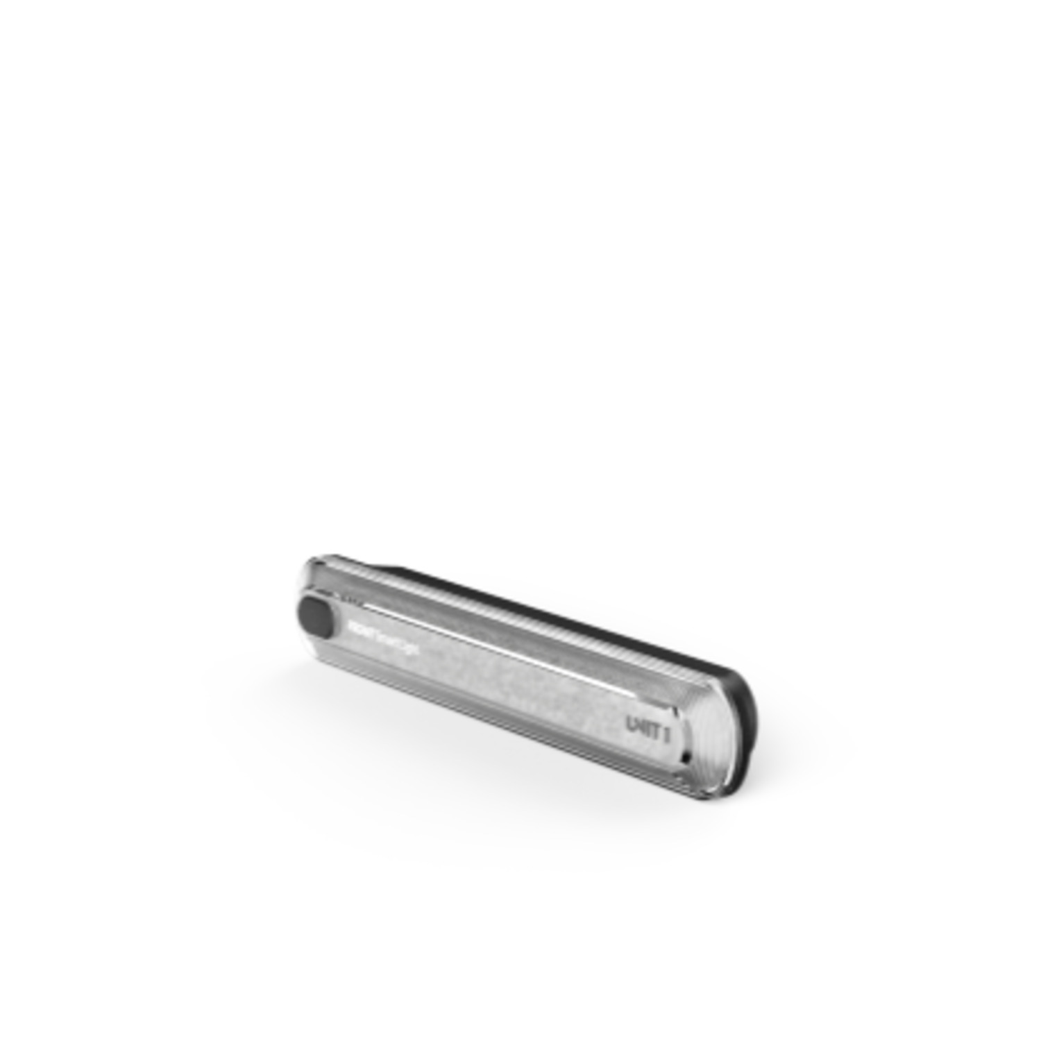Un portefeuille matériel crypto Ledger Nano S Plus, argenté et noir.