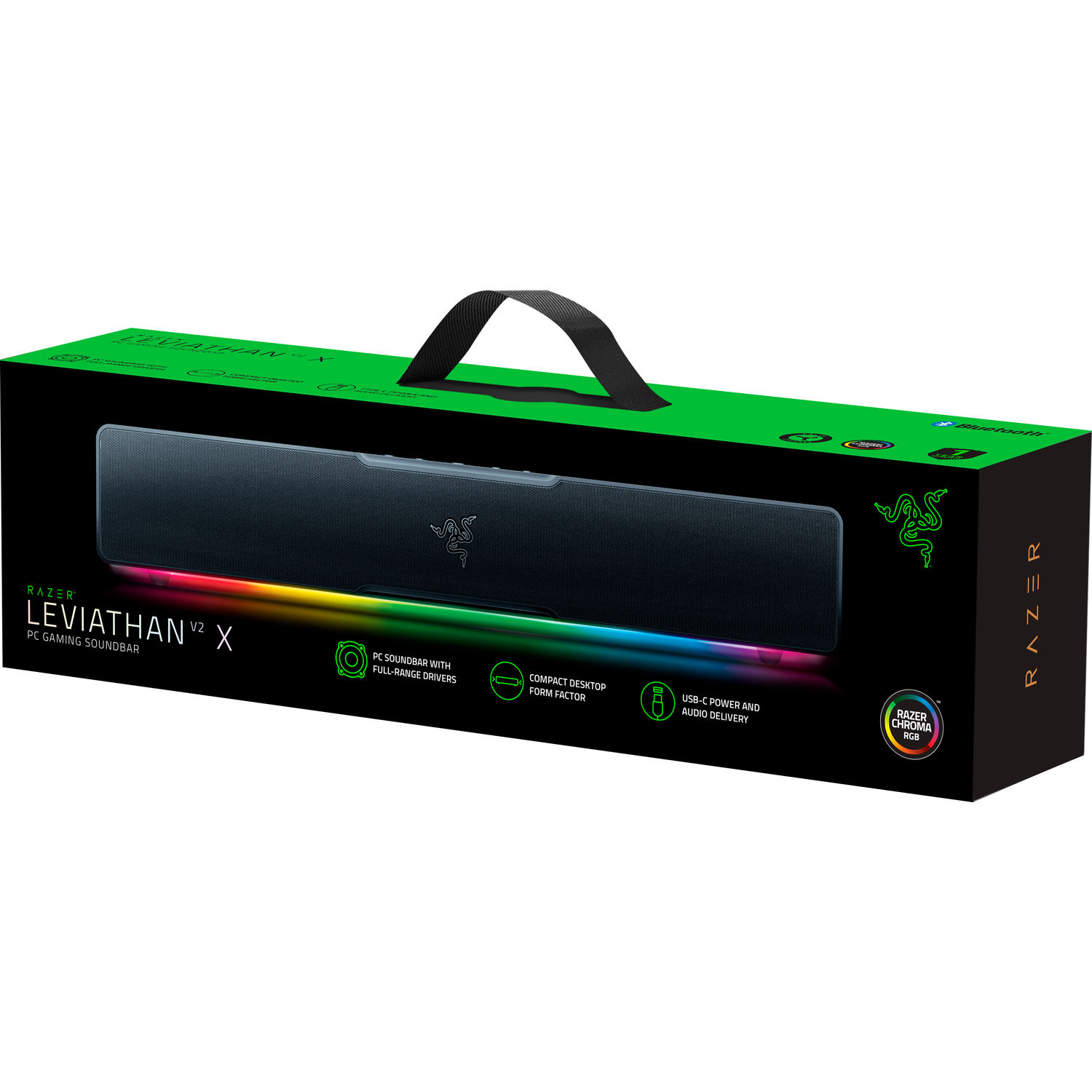 Razer Leviathan V2 X ブラック RAZER Leviathan V2 X PC Gaming Soundbar | MediaMarkt