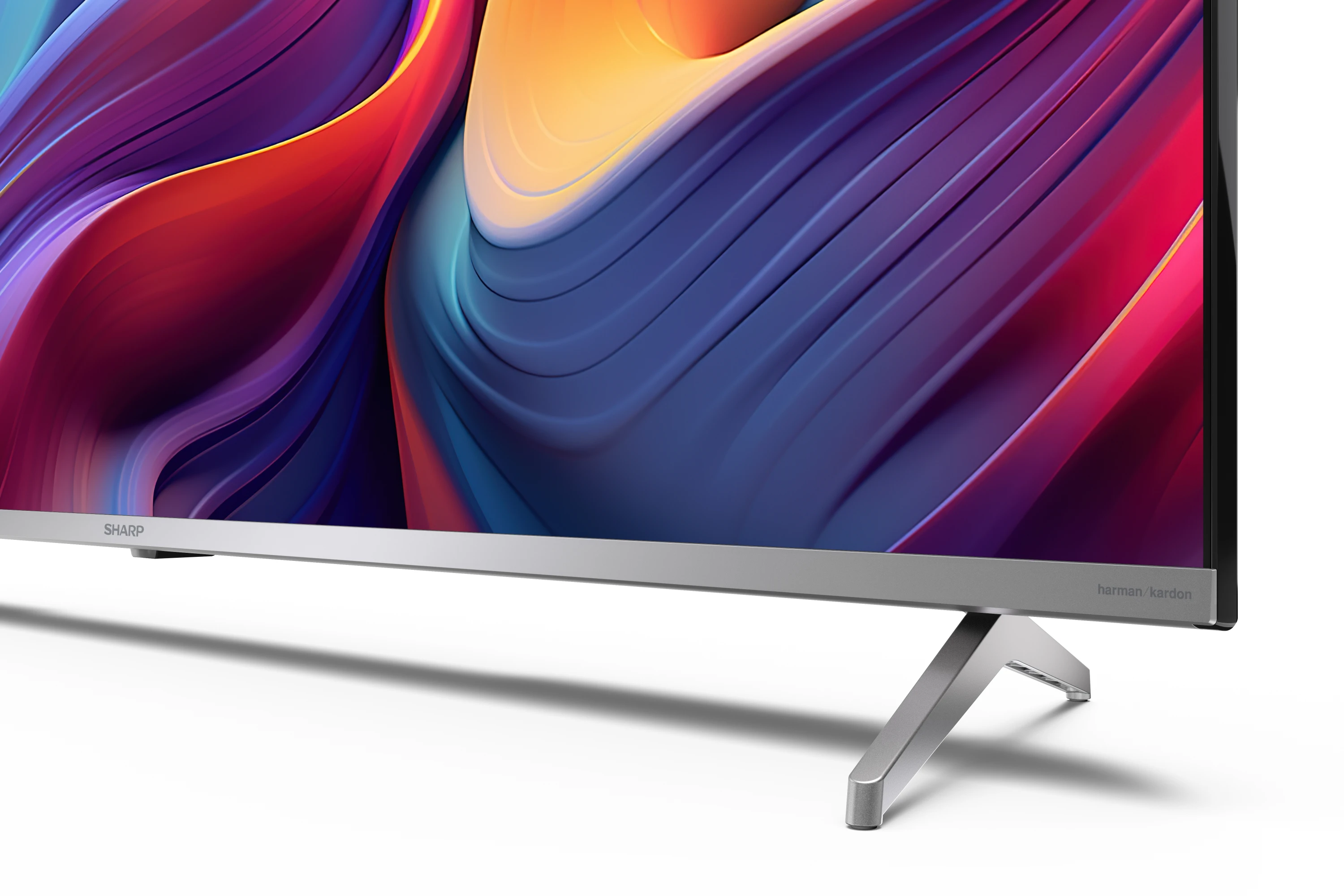 TV QLED 50" - Sharp 50GP6265E, UHD 4K, Dolby Atmos®, Smart TV, DVB-T2 (H.265), Chromecast Integrado, Google Assistant y Alexa, Negro