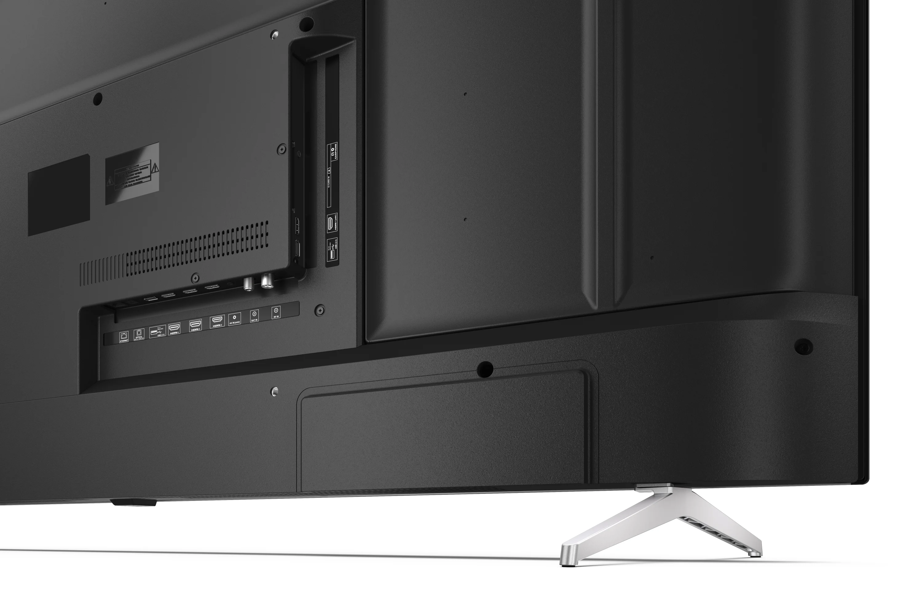 TV QLED 50" - Sharp 50GP6265E, UHD 4K, Dolby Atmos®, Smart TV, DVB-T2 (H.265), Chromecast Integrado, Google Assistant y Alexa, Negro