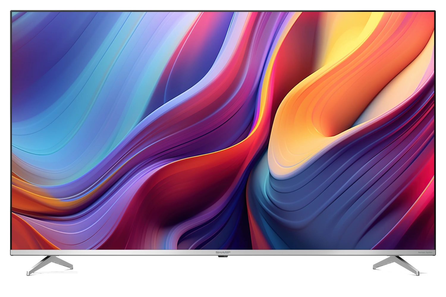 TV QLED 50" - Sharp 50GP6265E, UHD 4K, Dolby Atmos®, Smart TV, DVB-T2 (H.265), Chromecast Integrado, Google Assistant y Alexa, Negro