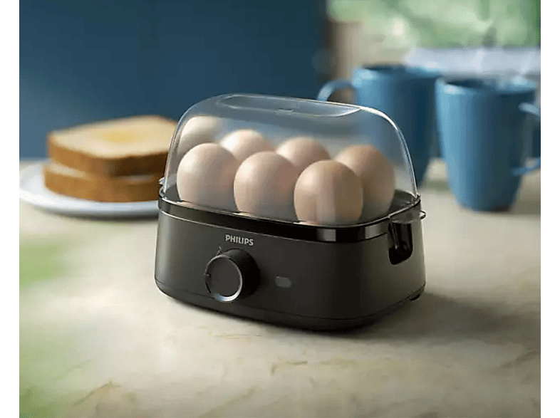 Jajowar PHILIPS HD9137/90 Series 3000 Czarny 400 W – zdjęcie 3