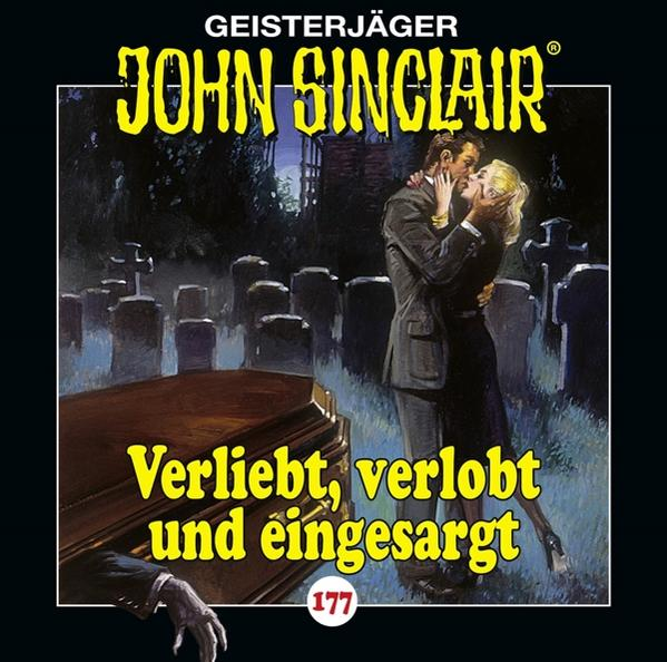 Ein Buchcover mit einem Mann und einer Frau, die sich auf einem Friedhof umarmen.