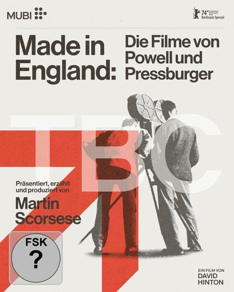 Filmplakat mit Filmbild, Text auf Deutsch und Englisch.