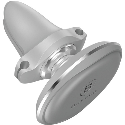 BASEUS Magnetic Air Vent Oversaes Mıknatıslı ve Kablo Tutuculu Araç İçi Telefon Tutucu Frost Gri