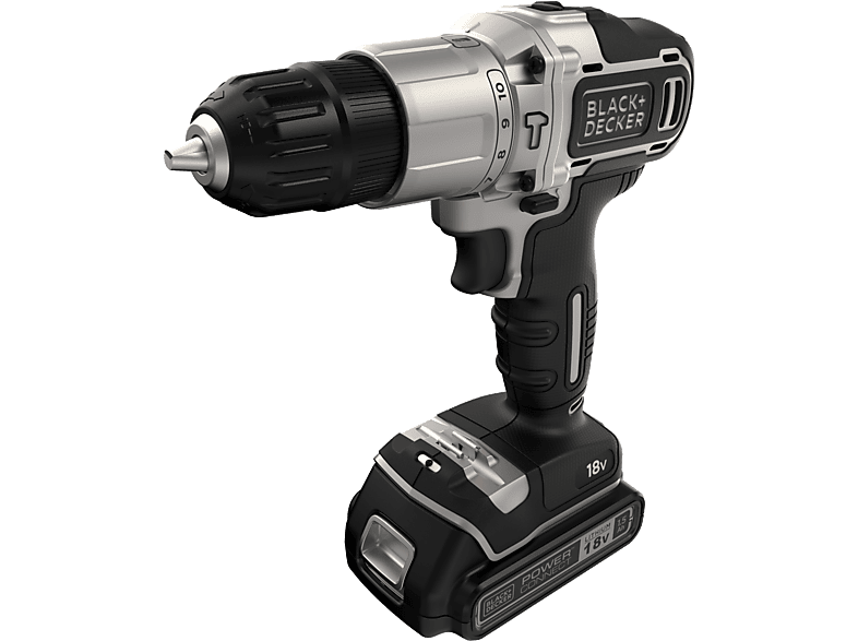 BLACK & DECKER BDCHD18SC1K-QW 18V Darbeli Vidalama Elektrikli Matkap_0