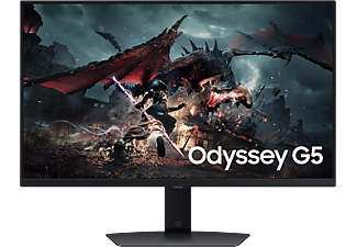 SAMSUNG Odyssey G5 S27DG500EUXEN 27'' Sík QHD 180 Hz 16:9 FreeSync IPS LED Gamer monitor