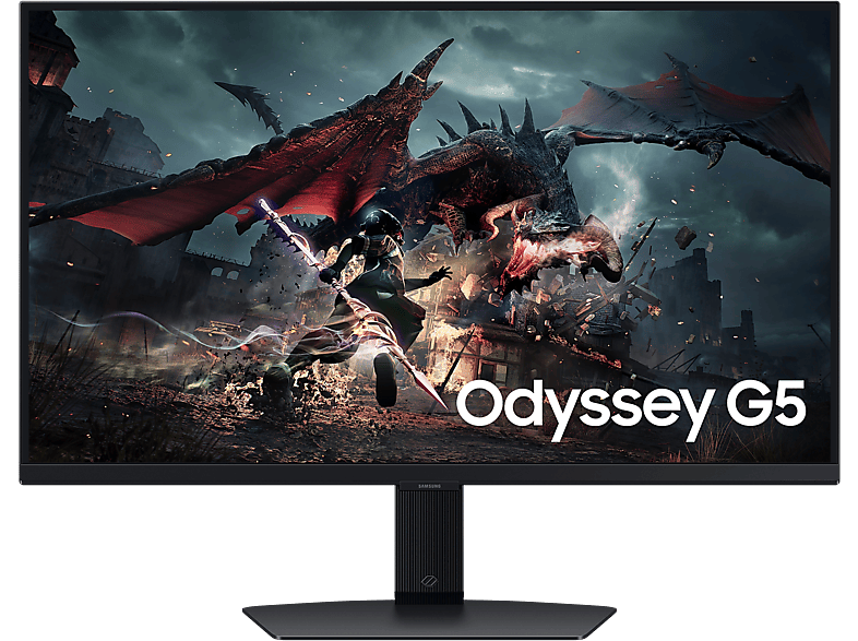 SAMSUNG Odyssey G5 S27DG500EUXEN 27'' Sík QHD 180 Hz 16:9 FreeSync IPS LED Gamer monitor