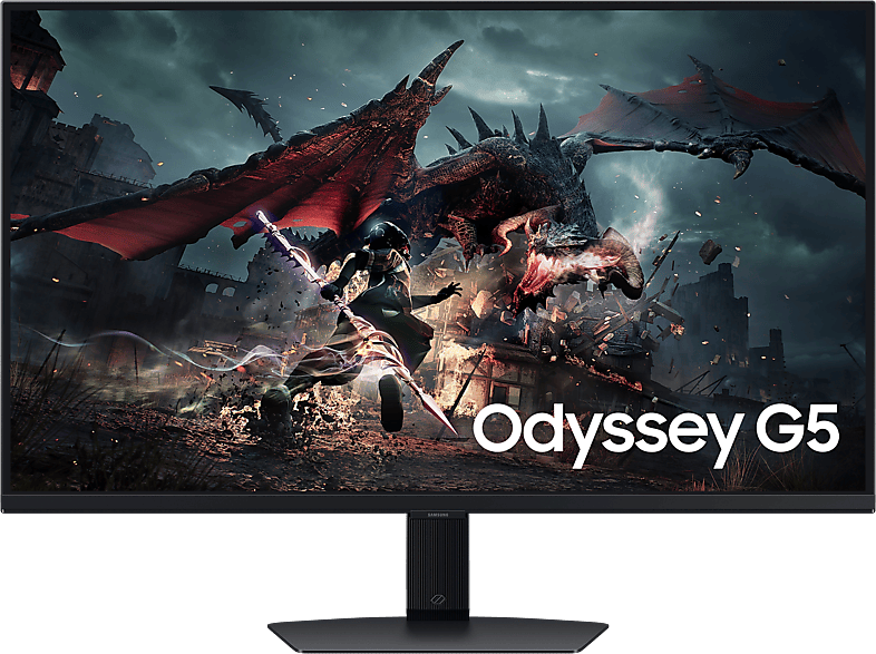 SAMSUNG Odyssey G5 S32DG500EUXEN 32'' Sík QHD 180 Hz 16:9 FreeSync IPS LED Gamer monitor