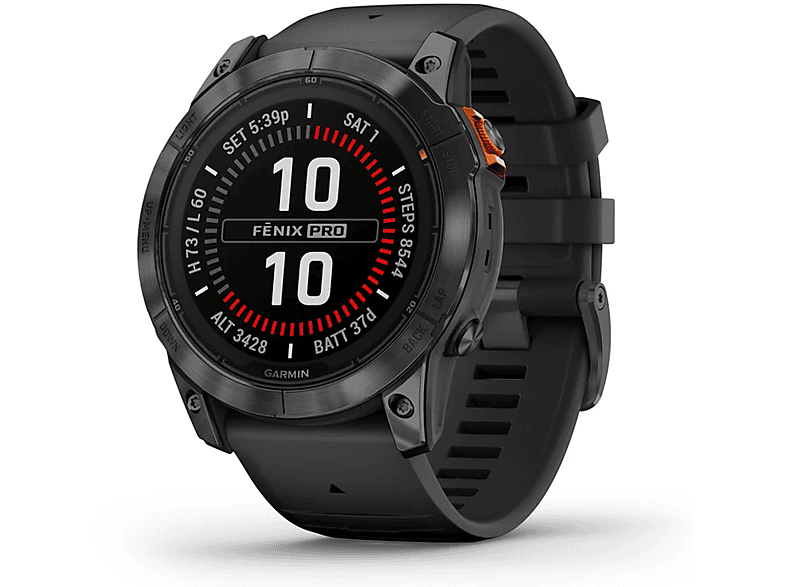 Smartwatch Garmin fenix 7X Pro Solar, Ardesia / Nero