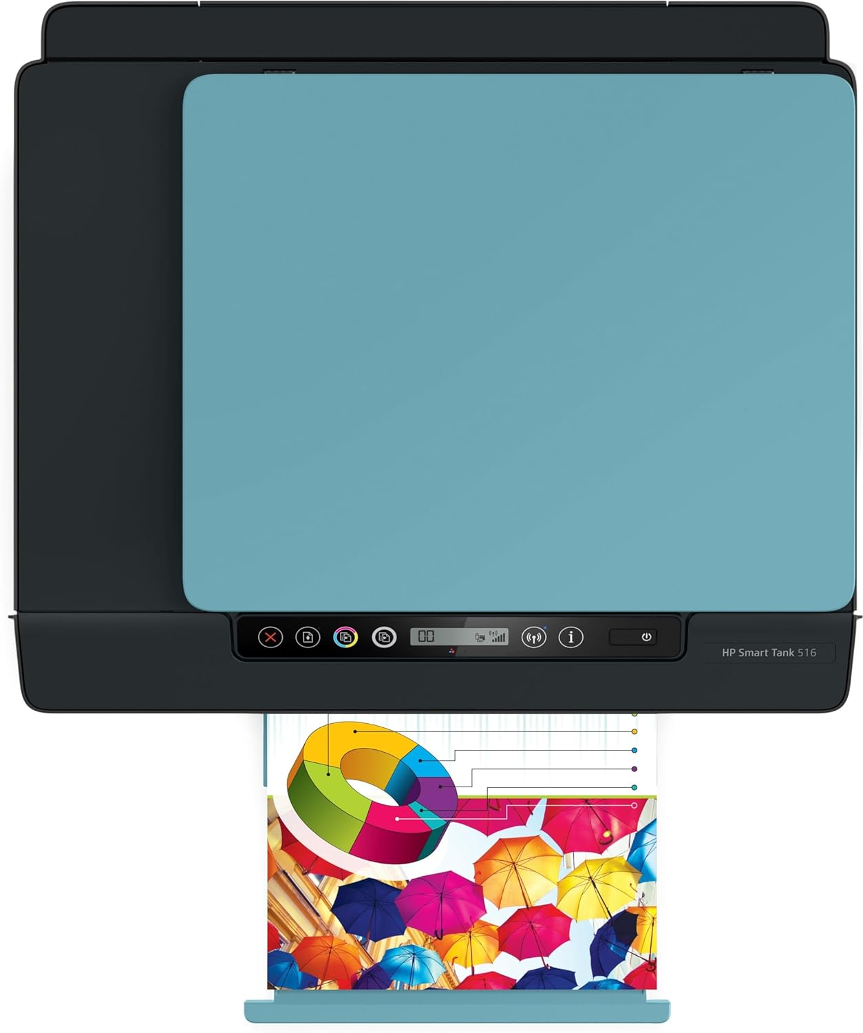 HP Smart Tank 516 Wireless All-in-One Mürekkep Püskürtmeli Yazıcı Tarayıcı Fotokopi Siyah