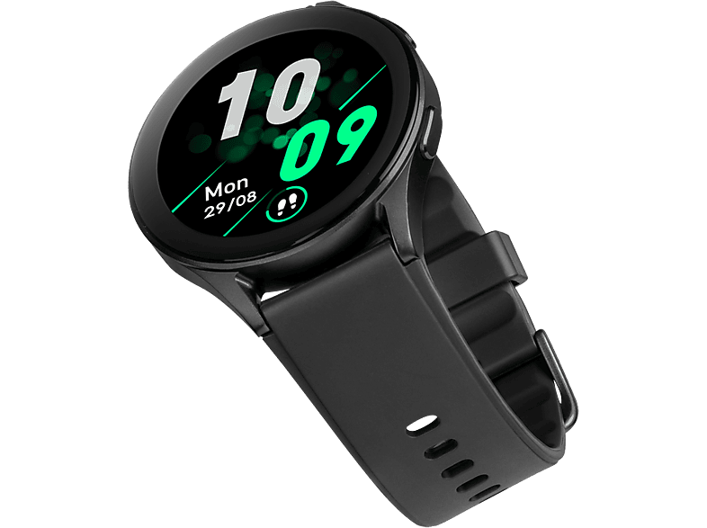 TTEC Tempus Pro 36mm AMOLED Ekranlı Yuvarlak Alüminyum Kasa Akıllı Saat Siyah_1