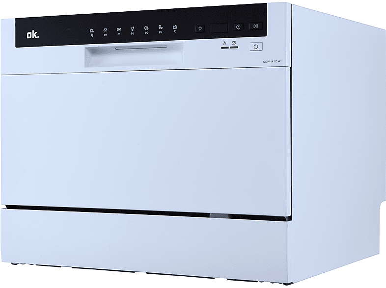OK. ODW 141 D W Geschirrspüler (Standgerät, 550 mm breit, 47 dB (A), D)