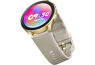 TTEC Tempus Pro 34mm AMOLED Ekranlı Yuvarlak Alüminyum Kasa Akıllı Saat Rose Gold_1