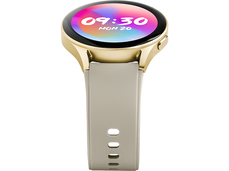 TTEC Tempus Pro 34mm AMOLED Ekranlı Yuvarlak Alüminyum Kasa Akıllı Saat Rose Gold_5