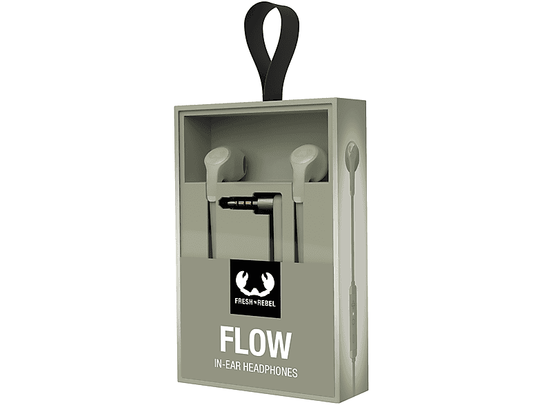 FRESH'N REBEL Flow in-ear Kulak İçi Kablolu Kulaklık Çağla Yeşili_2