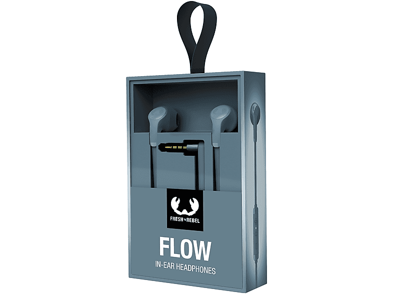 FRESH'N REBEL Flow in-ear Kulak İçi Kablolu Kulaklık Okyanus Mavisi_2