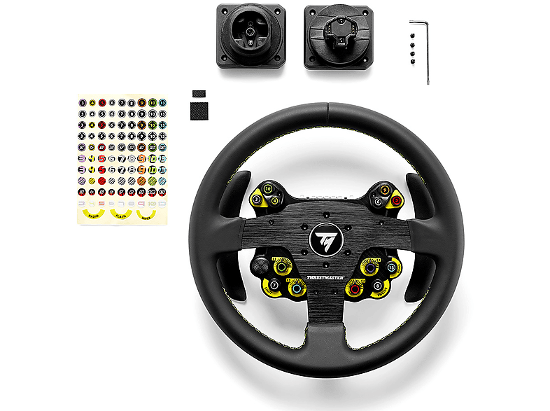 Thumbnail - THRUSTMASTER EVO Racing 32R Leather, Rundes, Lederbezogenes Lenkrad