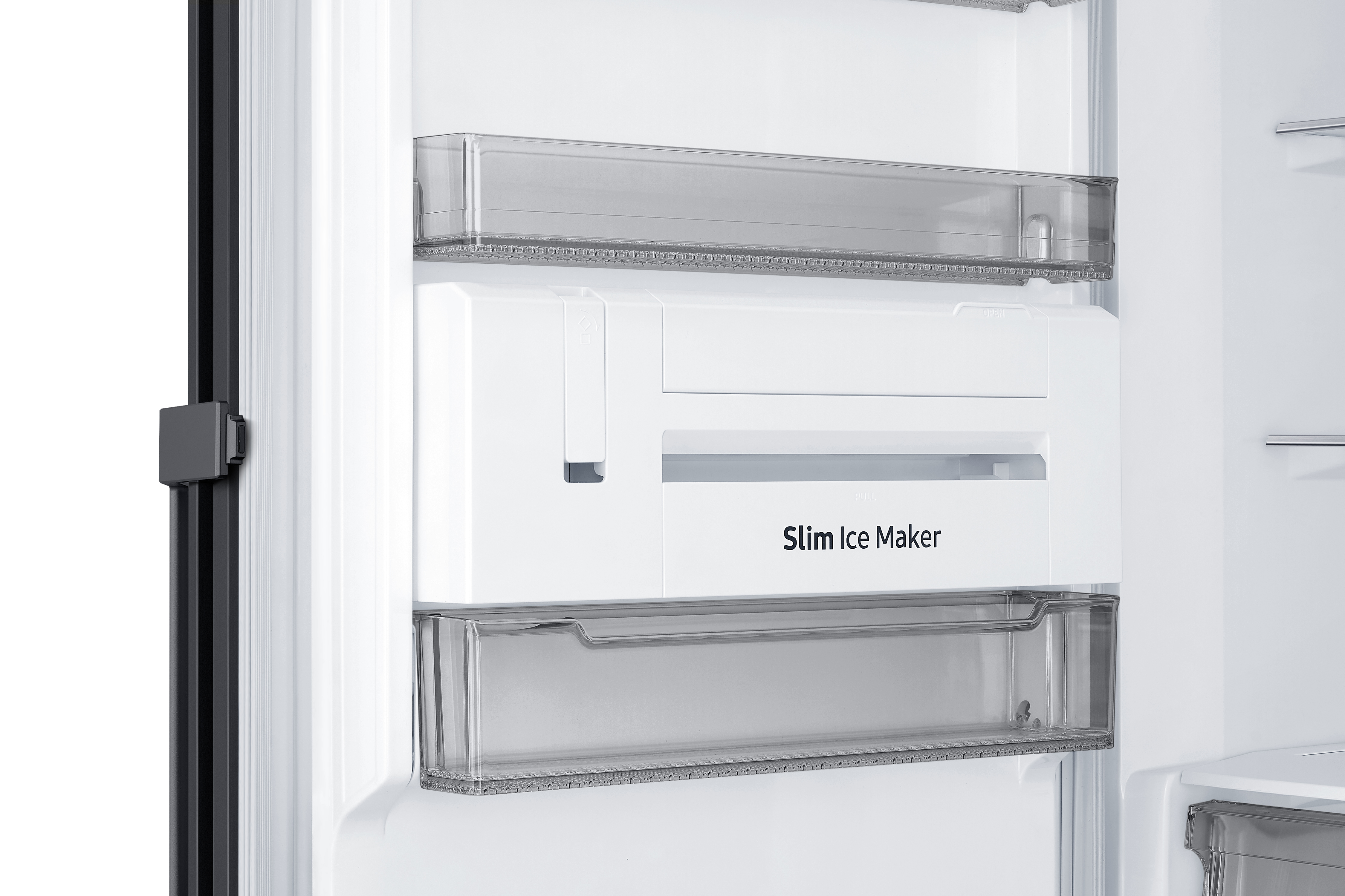 Congelador vertical - Samsung BESPOKE Twin RZ32C76CE22/EF, 323 l, 186 cm, All Around Cooling, Clean Black