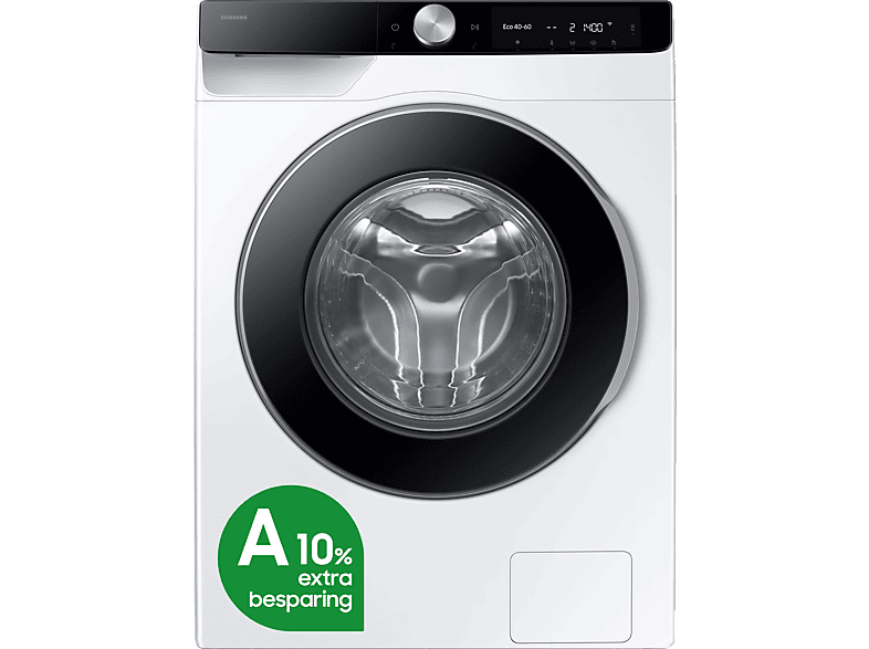 Samsung Wasmachine Voorlader A-10%* Ai Wash 6000 Serie (ww90dg6u85lk)