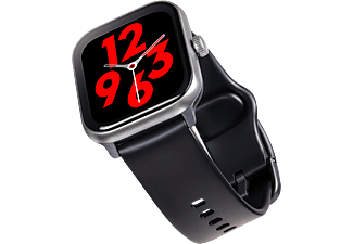 TTEC Tempus Pro 47mm Amoled Ekranlı Kare Plastik Kasa Akıllı Saat Siyah_1