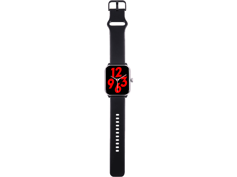 TTEC Tempus Pro 47mm Amoled Ekranlı Kare Plastik Kasa Akıllı Saat Siyah_6