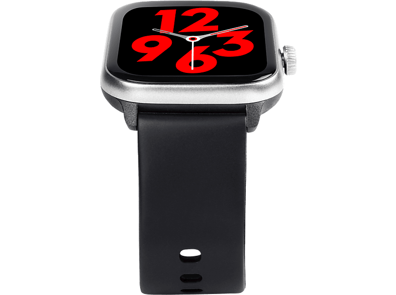 TTEC Tempus Pro 47mm Amoled Ekranlı Kare Plastik Kasa Akıllı Saat Siyah_2