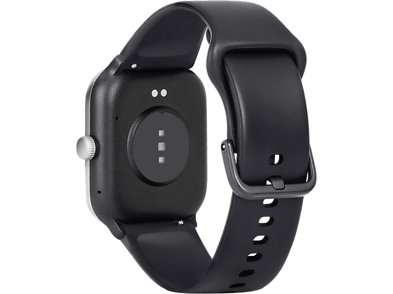 TTEC Tempus Pro 47mm Amoled Ekranlı Kare Plastik Kasa Akıllı Saat Siyah_5