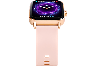 TTEC Tempus 46mm TFT Ekranlı Kare Plastik Kasa Akıllı Saat Rose Gold_2