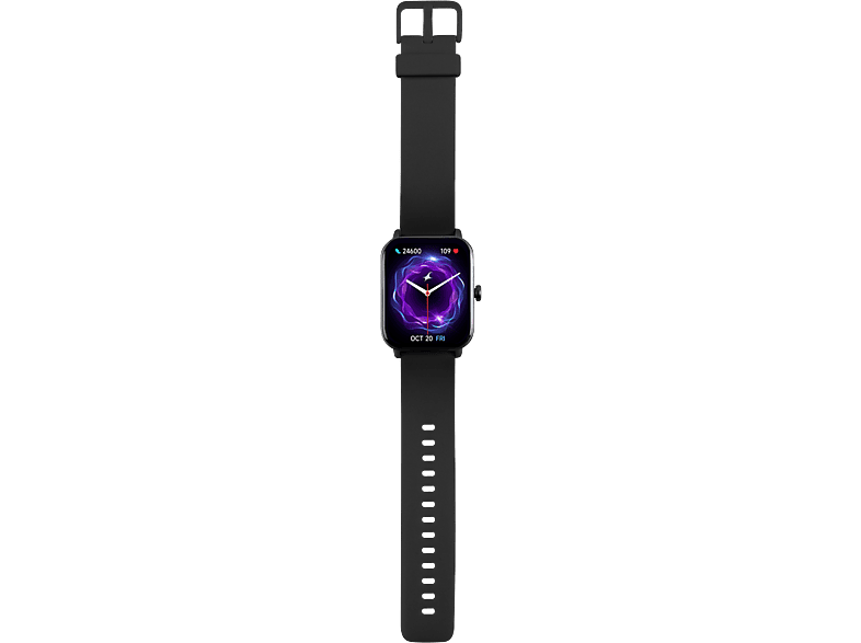 TTEC Tempus 46mm TFT Ekranlı Kare Plastik Kasa Akıllı Saat Siyah_6