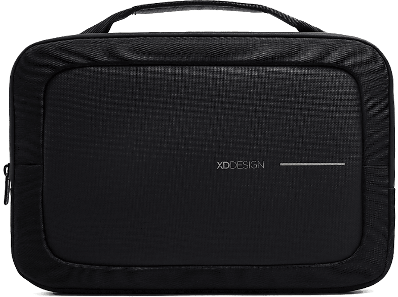 XD DESIGN 16 inç Executive Slim Suya Dayanıklı Laptop Macbook Tablet Çantası Siyah_0