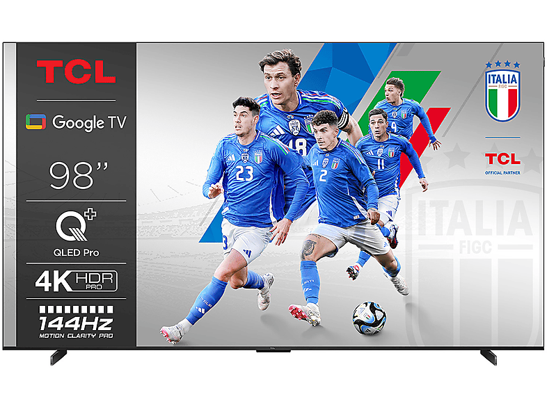 TCL 98C655 TV Qled, 98", Qled 4K