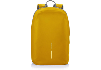 XD DESIGN Bobby Soft Usb Şarj Girişli Suya Dayanıklı Hırsızlık Önleyici Tasarımlı Körüklü Laptop Sırt Çantası Sarı