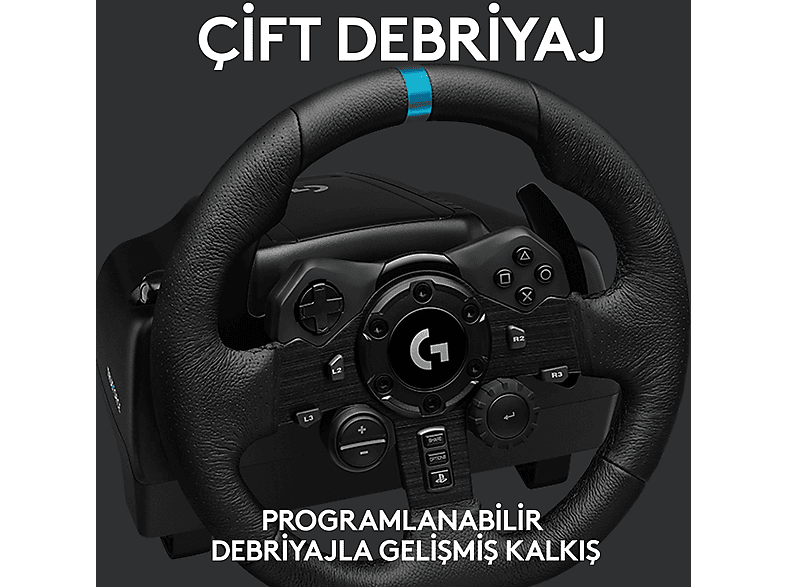 LOGITECH G G923 Driving Force Yarış Direksiyonu Xbox/PC_3