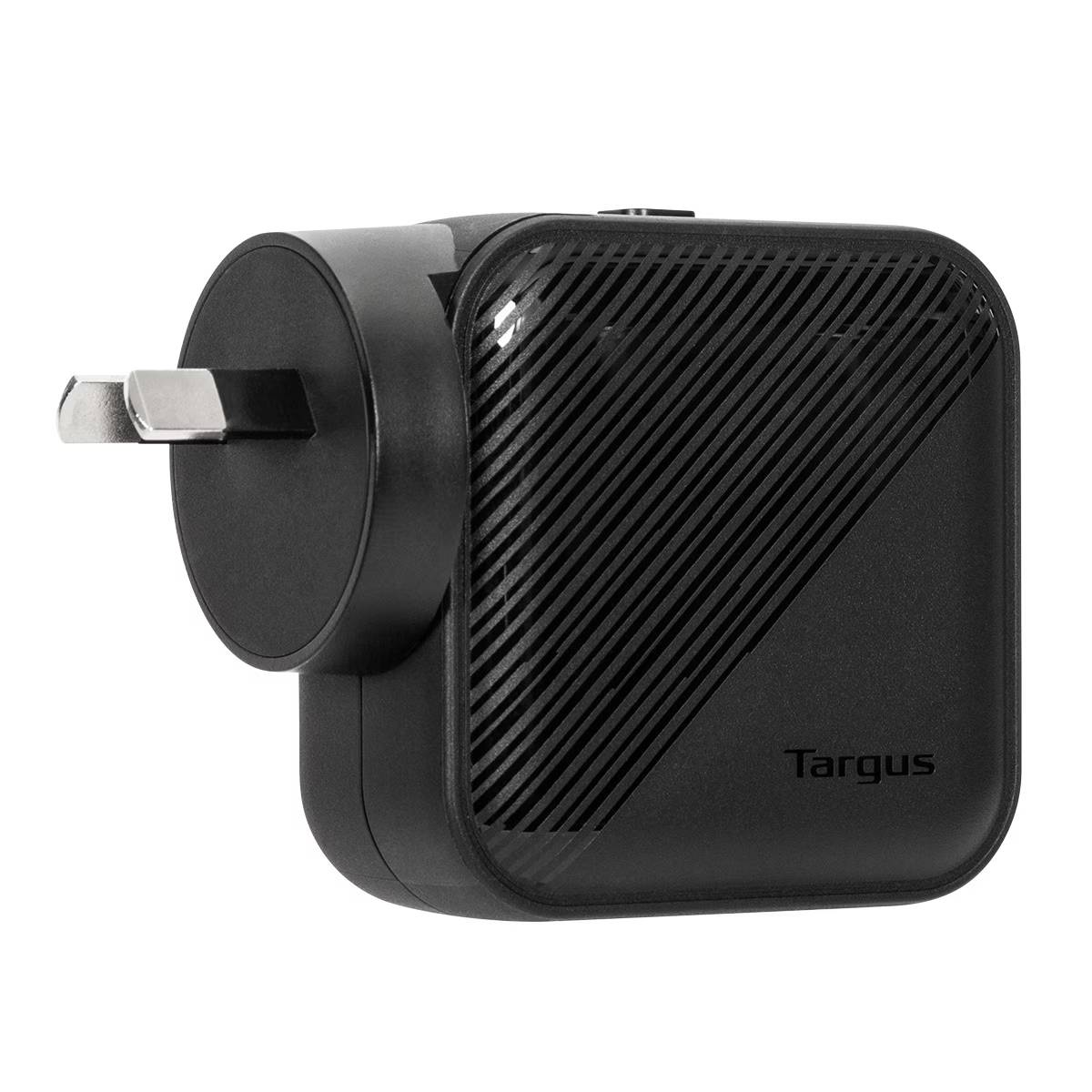 Cargador - Targus APA803GL, De pared, 65 W, USB-C, USB-A, Negro