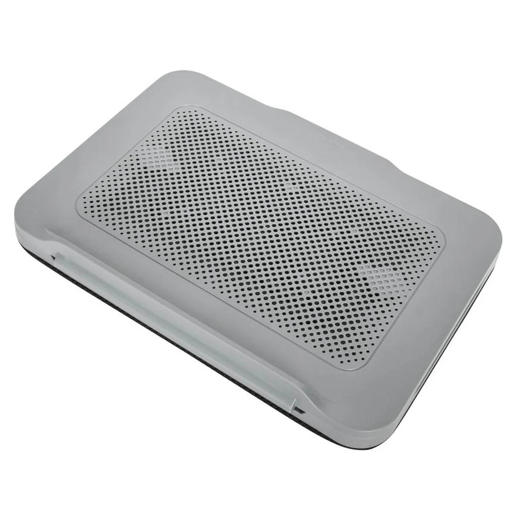 Soporte elevador - Targus AWE90GL, Ajustable en altura, Para portátiles de 18", Gris