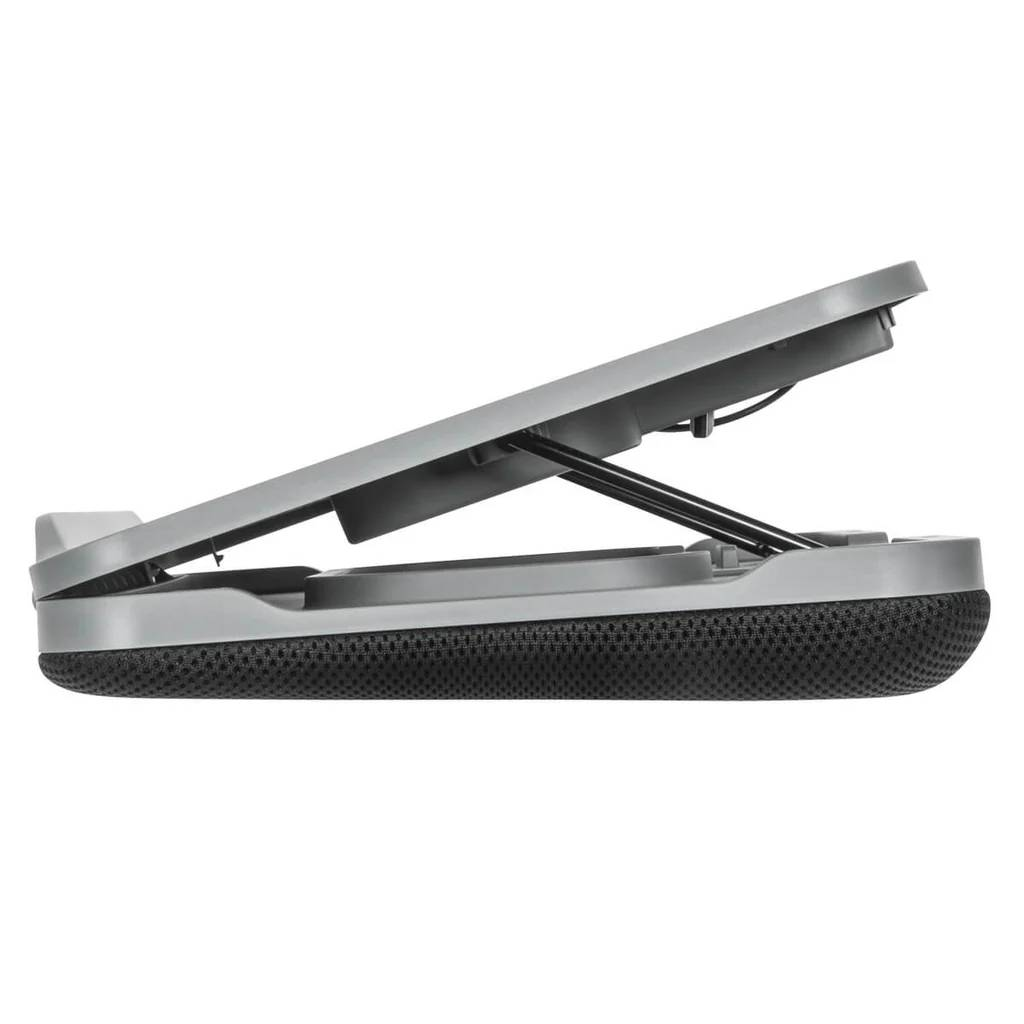 Soporte elevador - Targus AWE90GL, Ajustable en altura, Para portátiles de 18", Gris