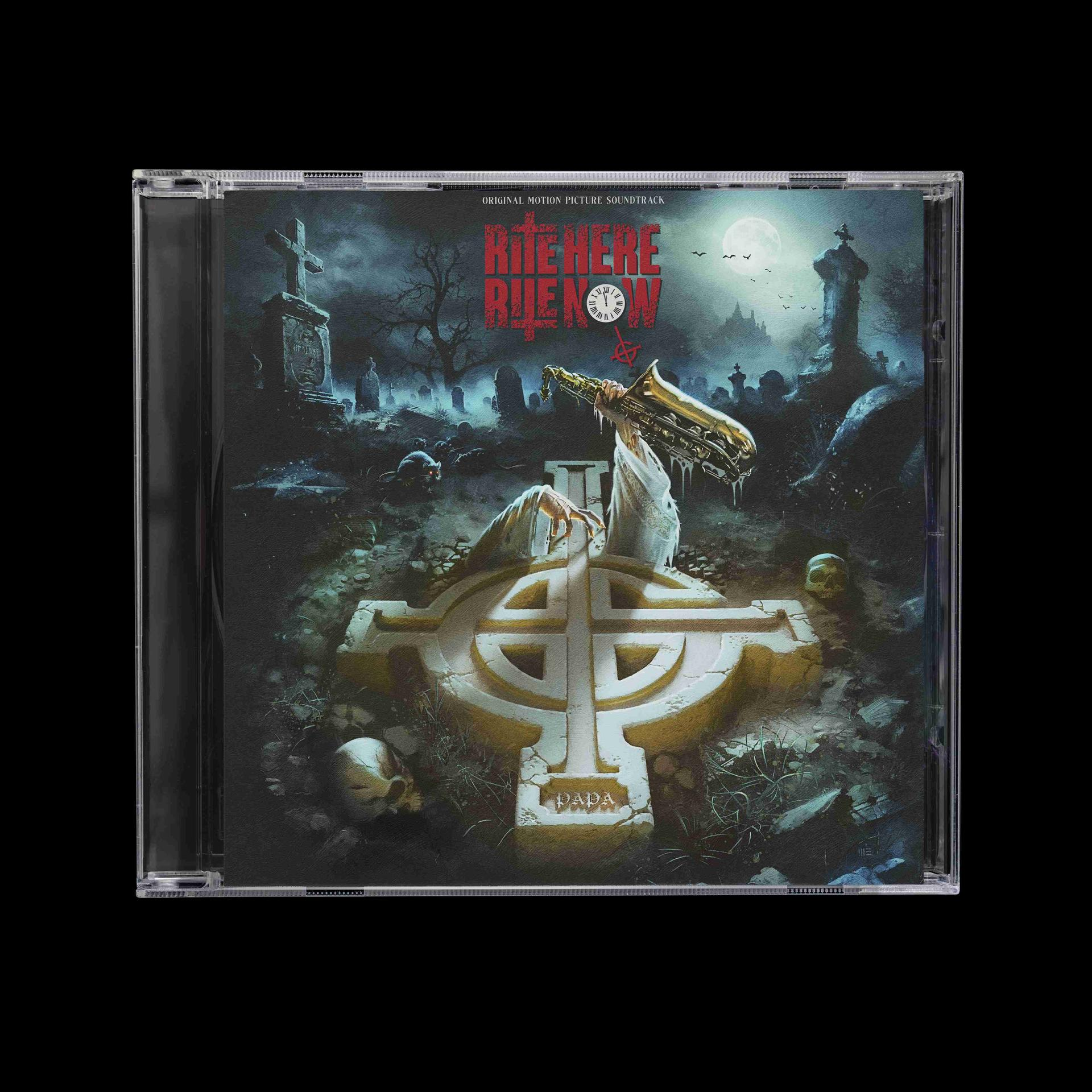 A Papa Roach album CD-borítója. Temetői jelenetet mutat kereszttel és koponyával.