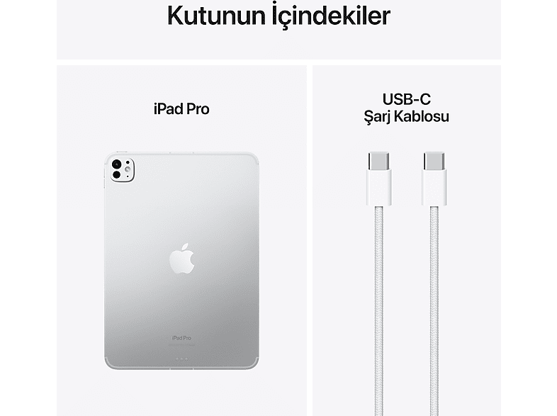 APPLE 11" iPad Pro WiFi + Cellular 1TB Tablet Gümüş MVW63TU/A_9