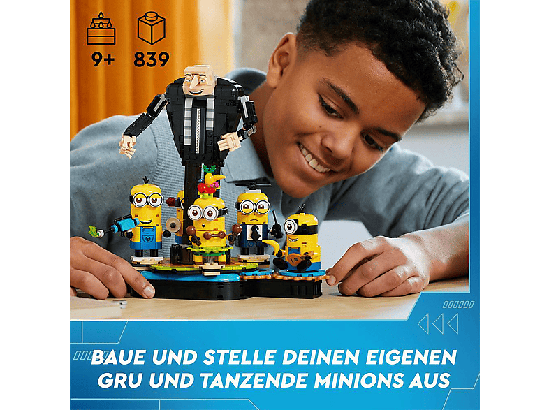Thumbnail - LEGO Despicable Me 75582 Gru und die Minions aus LEGO® Steinen Bausatz, Mehrfarbig