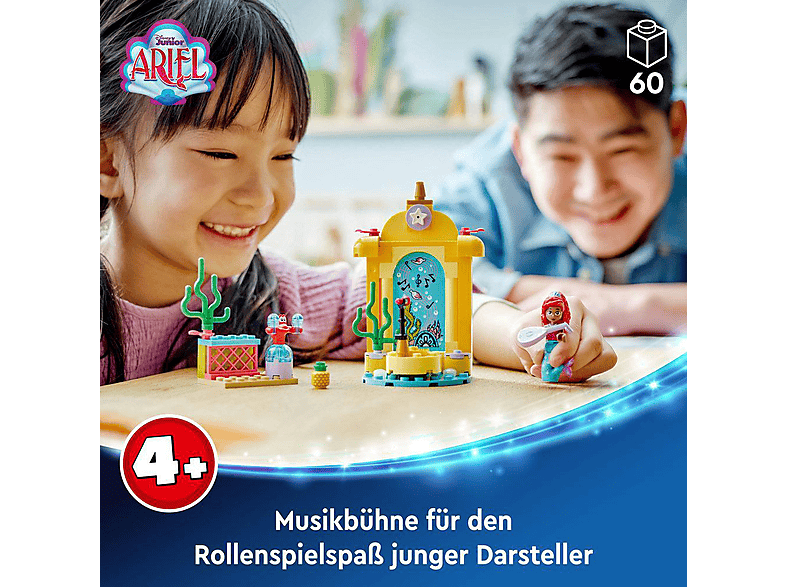 Thumbnail - LEGO Disney Princess 43235 Arielles Musikbühne Bausatz, Mehrfarbig