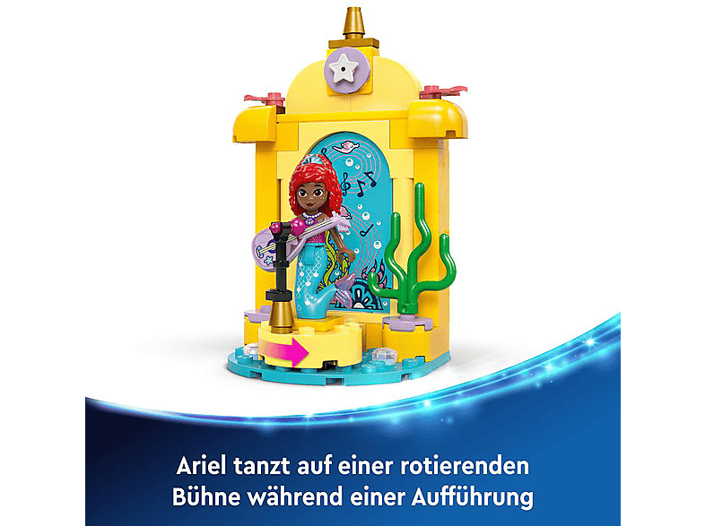 Thumbnail - LEGO Disney Princess 43235 Arielles Musikbühne Bausatz, Mehrfarbig